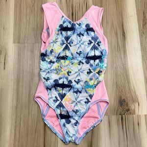 Ivivva Reversible One Piece Leotard Gymnastics Girls 12